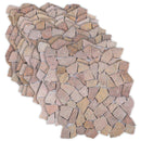 Mosaik Fliser Rød 30 x 30 cm Marmor