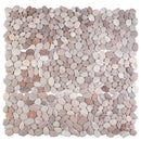 Pebble Fliser Beige og lys rosa 30 x 30 cm Flod Pebble