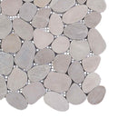 Pebble Fliser Gråbrun 30 x 30 cm Flod Pebble