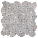 Pebble Fliser Gråbrun 30 x 30 cm Flod Pebble