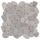 Pebble Fliser Gråbrun 30 x 30 cm Flod Pebble