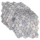 Pebble Fliser Grå 30 x 30 cm Flod Pebble