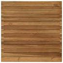 Bordplade 60 x 60 x 3,5 cm Firkantet Massiv Teaktræ Naturfarvet