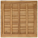 Bordplade 90 x 90 x 3,5 cm Firkantet Massiv Teaktræ Naturfarvet