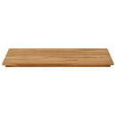 Bordplade 80 x 40 x 3,5 cm Rektangulær Massiv Teaktræ