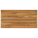 Bordplade 80 x 40 x 3,5 cm Rektangulær Massiv Teaktræ