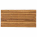 Bordplade 90 x 45 x 3,5 cm Rektangulær Massiv Teaktræ