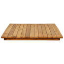 Bordplade 100 x 50 x 3,5 cm Rektangulær Massiv Teaktræ