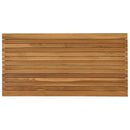 Bordplade 110 x 55 x 3,5 cm Rektangulær Massiv Teaktræ