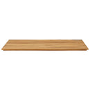 Bordplade 120 x 70 x 3,5 cm Rektangulær Massiv Teaktræ