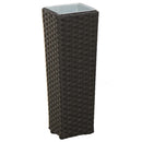 Udendørs Sæt 3 pcs Sort Metal