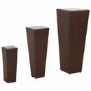 Udendørs Sæt 3 pcs Metal
