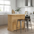 Køkkenopbevaring Honning Voks 112 x 70 x 91,5 cm Massiv fyr