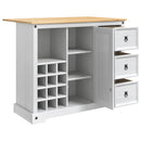 Køkkenopbevaring Hvid og Honning Voks 112 x 70 x 91,5 cm