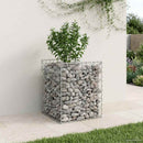 Gabion højbed Sølv