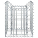 Gabion højbed Sølv