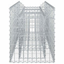 Gabion højbed Sølv
