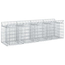 Gabion højbed Sølv