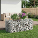 Gabion højbed Sølv
