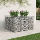 Gabion højbed Sølv