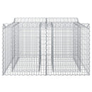 Gabion højbed Sølv