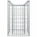 Gabion højbed Sølv