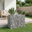 Gabion højbed Sølv