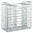 Gabion højbed Sølv