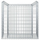 Gabion højbed Sølv