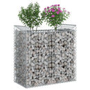 Gabion højbed Sølv
