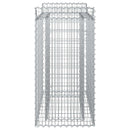 Gabion højbed Sølv