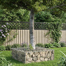 Gabion højbed Sølv