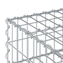 Gabion højbed Sølv