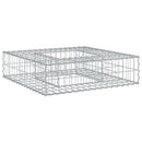 Gabion højbed Sølv