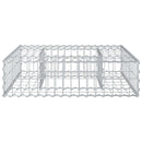 Gabion højbed Sølv