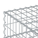 Gabion højbed Sølv