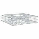 Gabion højbed Sølv