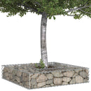Gabion højbed Sølv