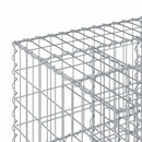 Gabion højbed Sølv