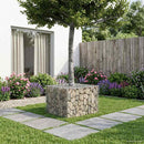Gabion højbed Sølv