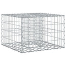 Gabion højbed Sølv