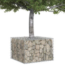 Gabion højbed Sølv