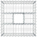 Gabion højbed Sølv