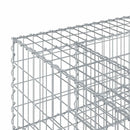 Gabion højbed Sølv