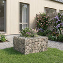 Gabion højbed Sølv
