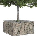 Gabion højbed Sølv