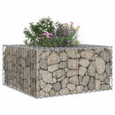 Gabion højbed Sølv
