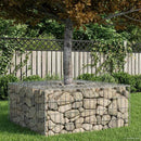 Gabion højbed Sølv
