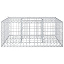 Gabion højbed Sølv
