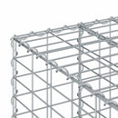 Gabion højbed Sølv